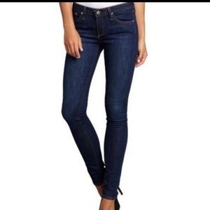 AG Adriano Goldschmied The Jegging Super Skinny Fit Size 26 Dark Blue